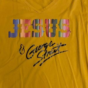 Custom Jesus & George Strait T-Shirt